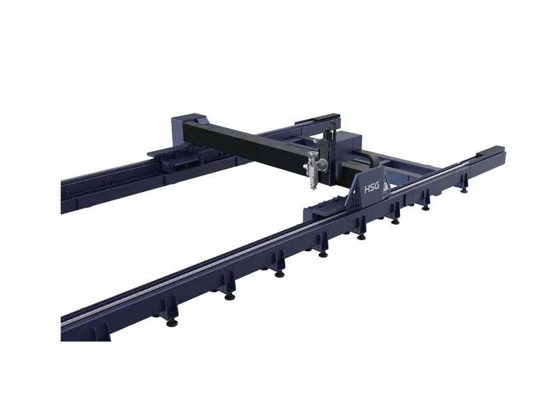HSG laser cutting machine production process database